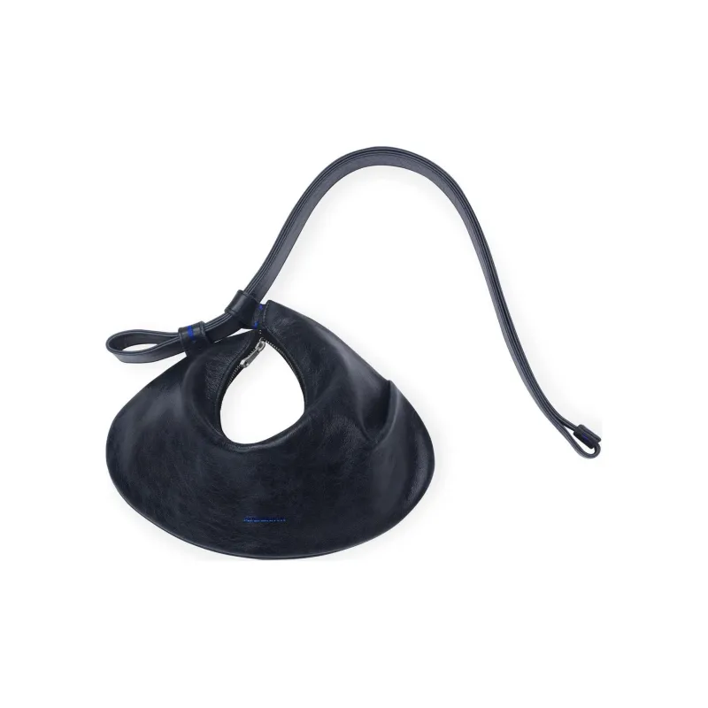 ADER ERROR Cow Leather Hobo Bag Shoulder Bag Regular Unisex Black-2