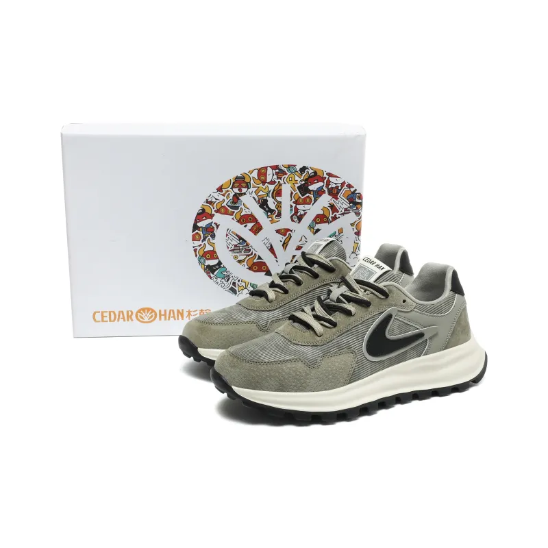 CEDAR HAN Anti-Slip Wear-Resistant Low-Top Running Shoes Unisex-9