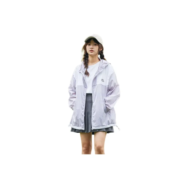 Tonlion Sun Protection Clothing Women's Light Purple-2