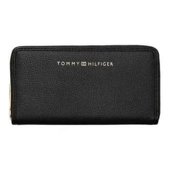 Tommy Hilfiger Polyurethane Wallet Large Size Women's Black