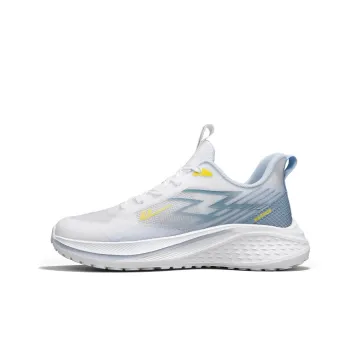 WARRIOR Running Shoes Men Low Top White Blue Yellow/Gray Blue Green/Gray Moon Orange/Black White