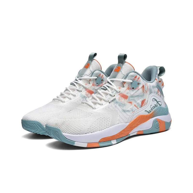 MUSNODO Cushioning, Slip Resistant, Abrasion Resistant, Breathable, Support, Rebound Mid Top Basketball Shoes Men's-8