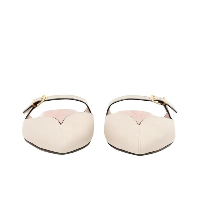 Zimmermann Closed Toe Slippers Women's Beige-5