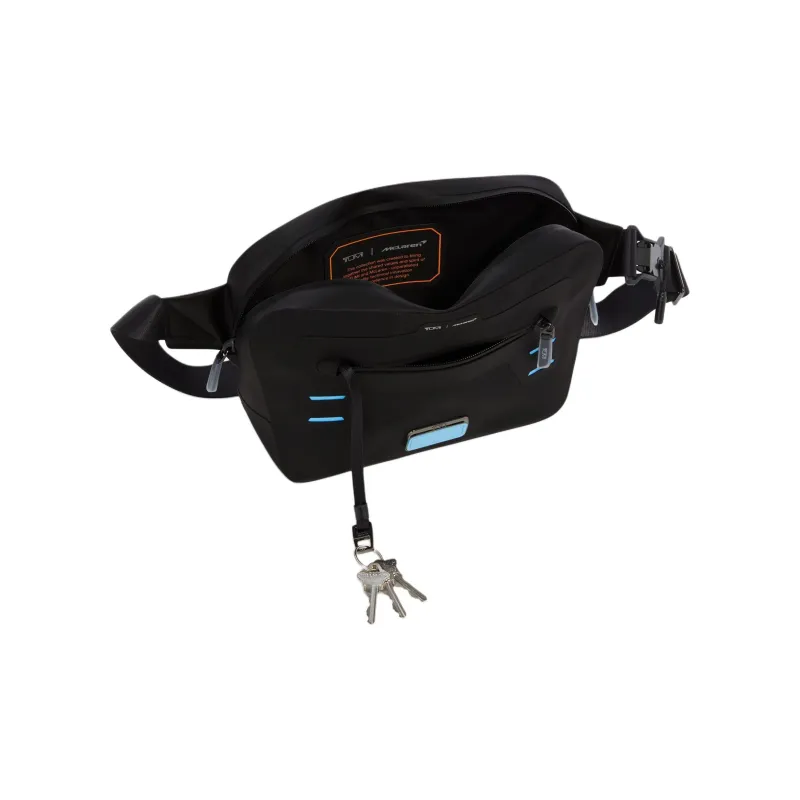 TUMI Fabric Crossbody Bag Shoulder Bag Men's Black-2