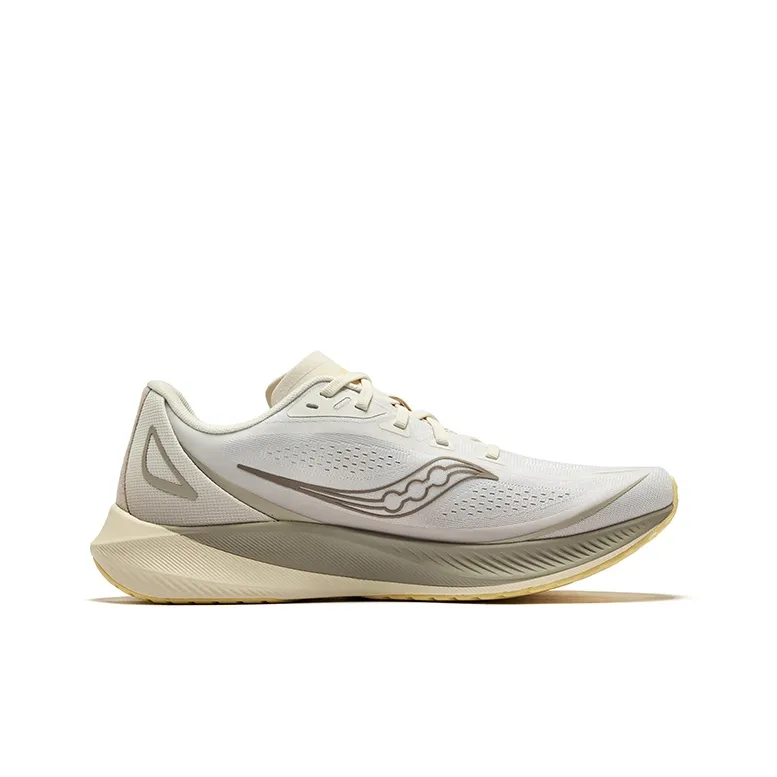 Saucony Low Top Lightweight Training Cushioning Running Shoes Men's Beige Coffee-1