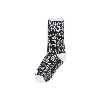 Vans Mid Calf Socks Unisex 1 Pack Black