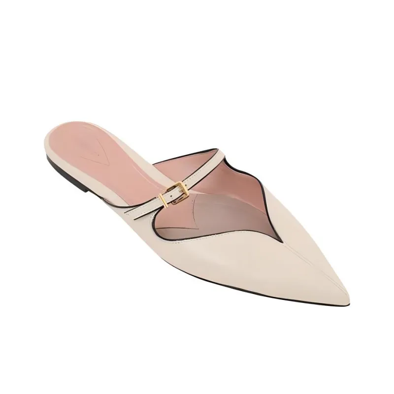 Zimmermann Closed Toe Slippers Women's Beige-3