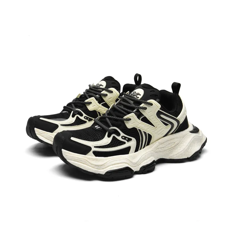 SNSK Dominant Collection Wear Resistant Breathable Height Increasing Low Top Chunky Sneakers Men's-8