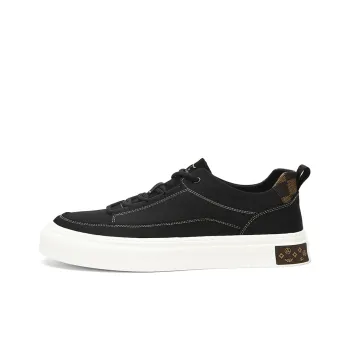 SEPTWOLVES Slip-Resistant Lightweight Height Increasing Low-Top Canvas Shoes Men's