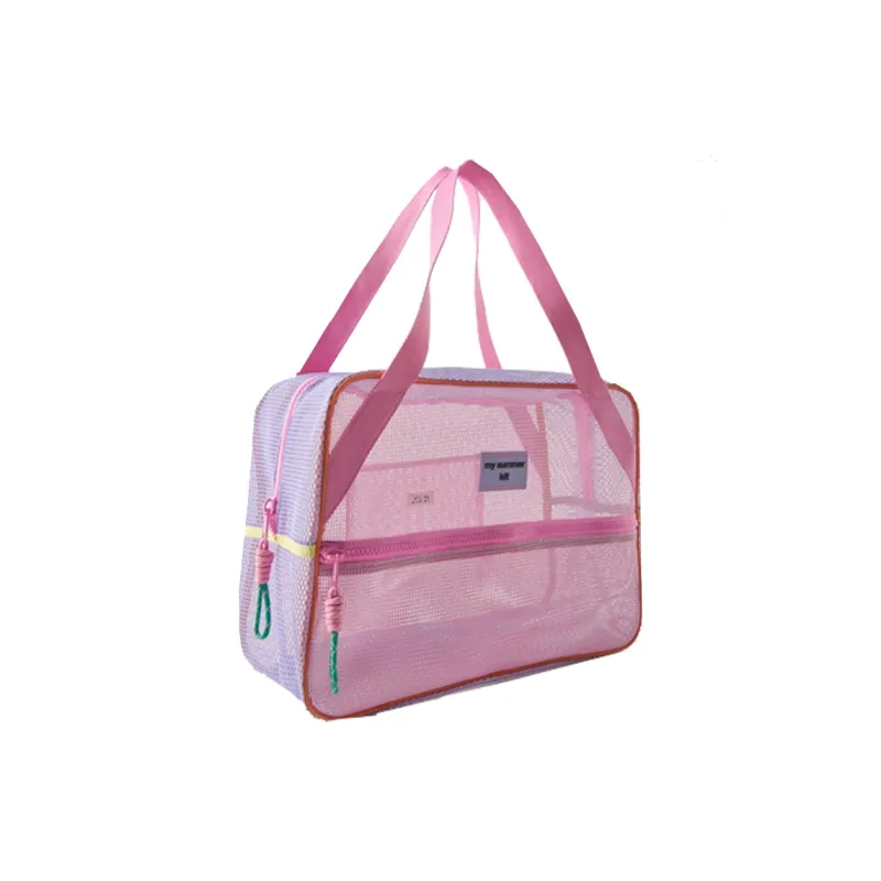 ZARA Polyester Handbag Regular Women's Pink & Purple-1