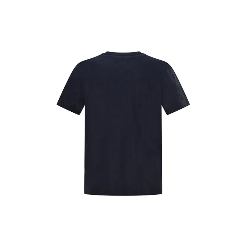 RARE Short Sleeved T Shirts Men's Navy Blue-2