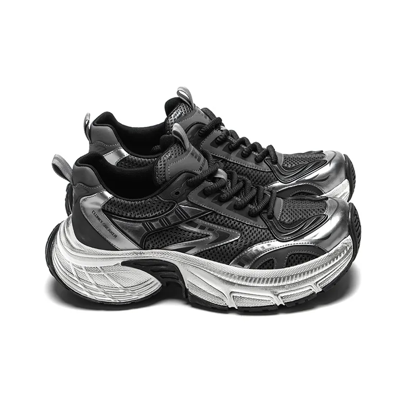Meixi Height Increasing Low-Top Chunky Sneakers Men's-1