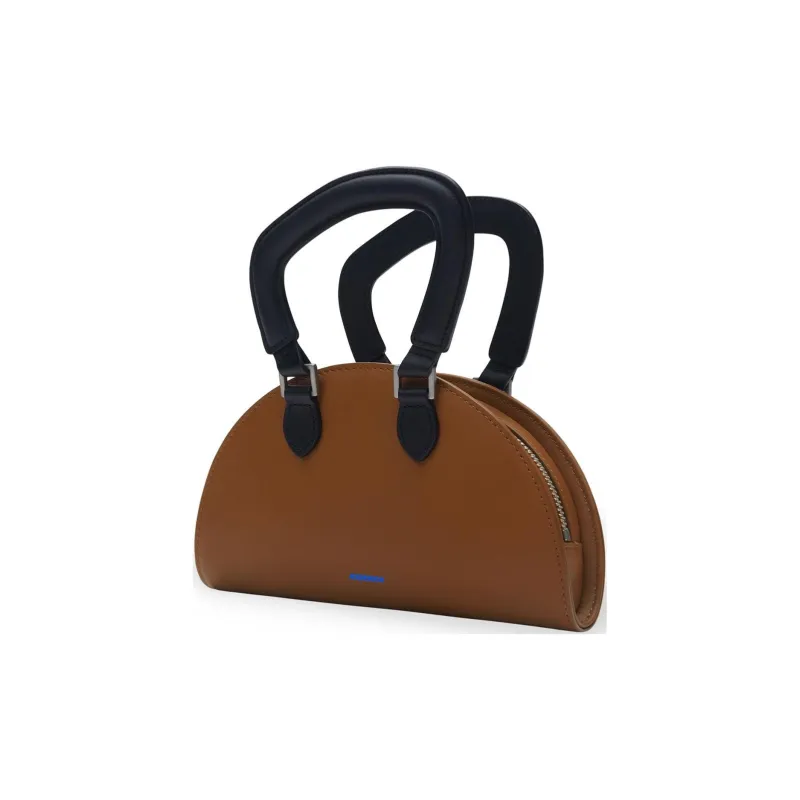ADER ERROR Cow Leather Handbag Regular Unisex Brown-1