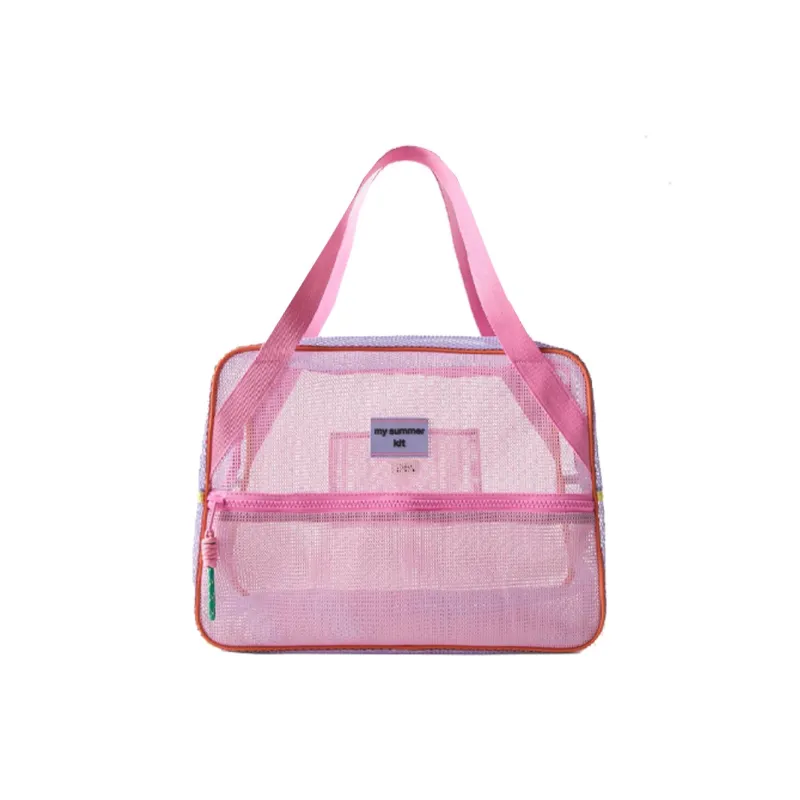ZARA Polyester Handbag Regular Women's Pink & Purple-0