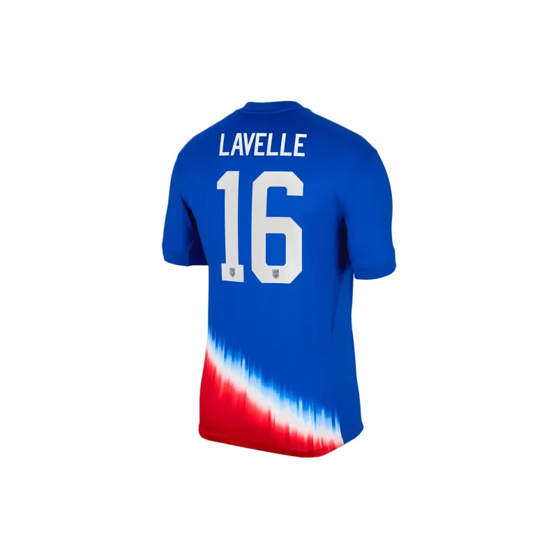 Nike Rose Lavelle Uswnt 2024 Stadium Away Men's Nike Dri-FIT Soccer Jersey-1