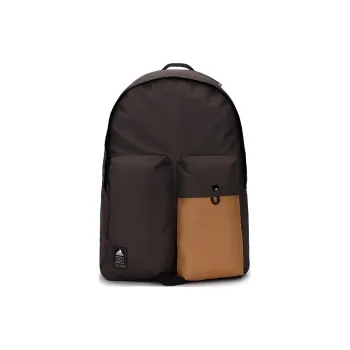 Adidas Recycled Polyester Plain Weave Fabric Backpack Regular Unisex Multicolor