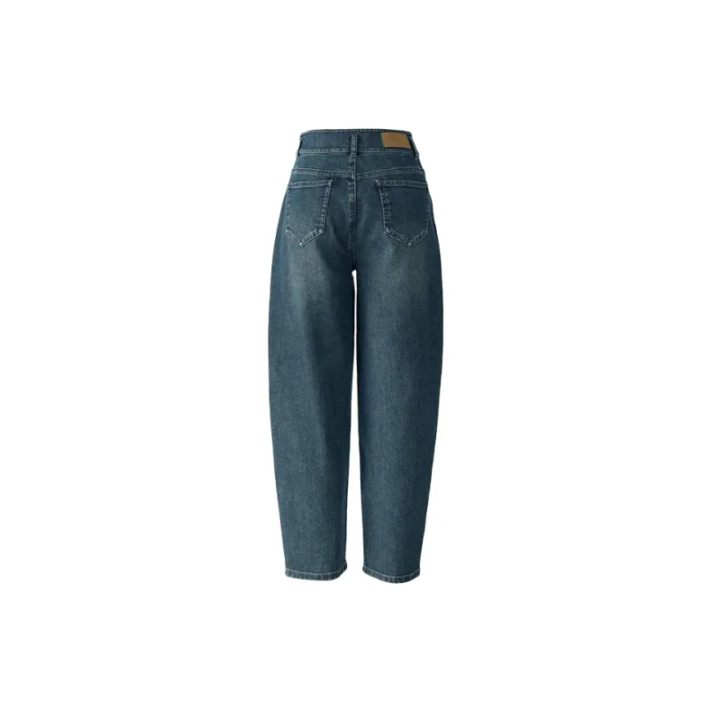 YALIDA Jeans Women's Gray Blue-1