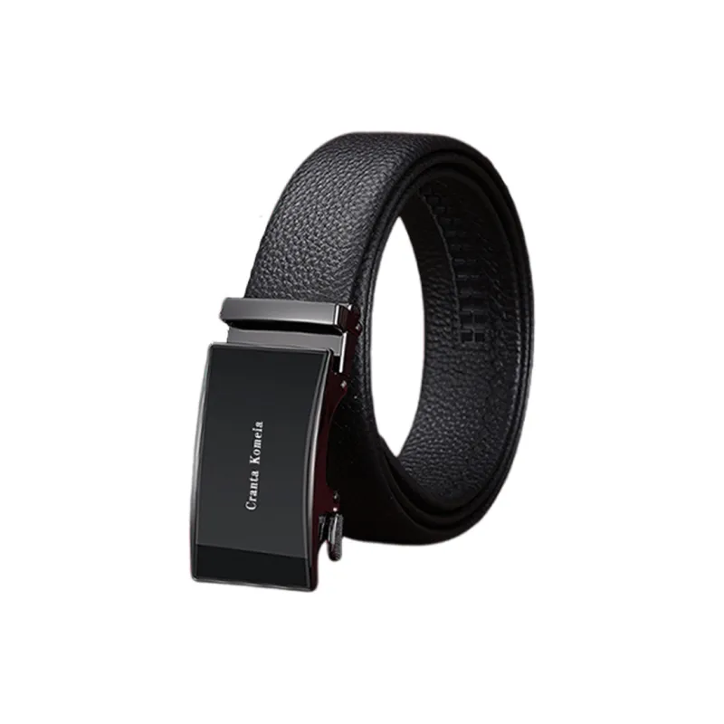 Cranta Komeia Cow Leather Belts Men's 3.6cm-0