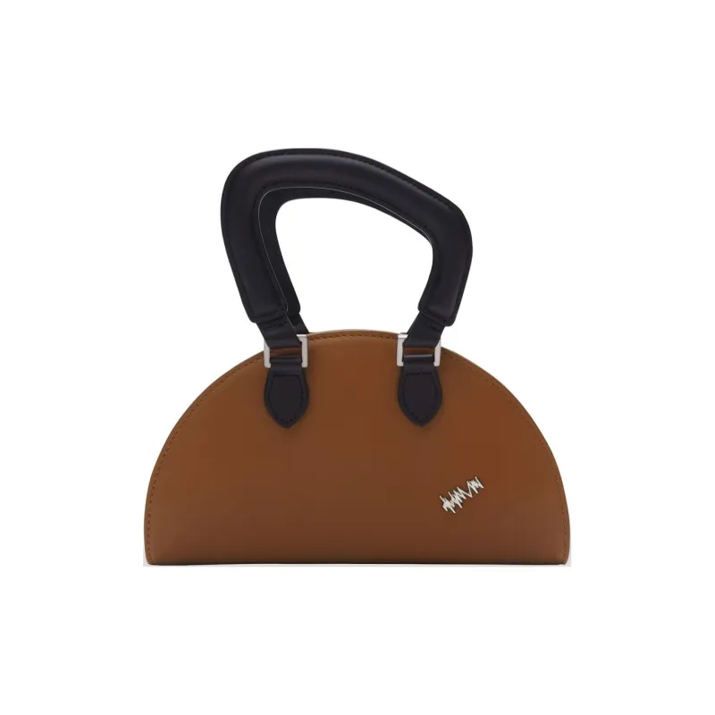ADER ERROR Cow Leather Handbag Regular Unisex Brown-2