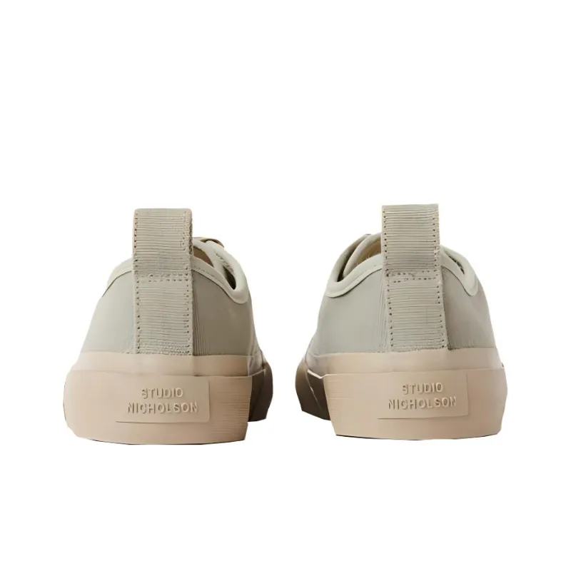 STUDIO NICHOLSON Canvas Shoes Unisex Khaki-4