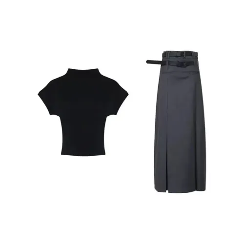 MTHE Two Piece Skirt Sets Women's