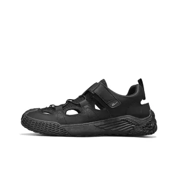 Warrior River Trekking Shoes Wear resistant, Lightweight, Breathable, And Non slip. Beach Sandals Men's Black