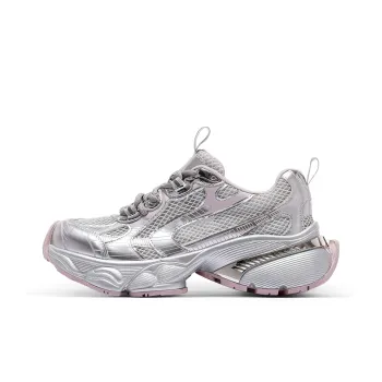 C°BANNER Cushioning, Slip Resistant, Abrasion Resistant, Height Increasing Low Top Chunky Sneakers Women's Pink