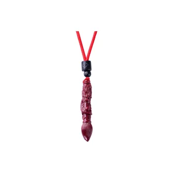 Sweet Kisses Reconstructed Cinnabar Necklaces Unisex