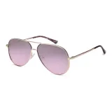 Gold Frame with Gradient Pink Lens-Model M04
