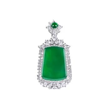Cui Hengxiang Ice Glutinous Jadeite Necklaces Unisex