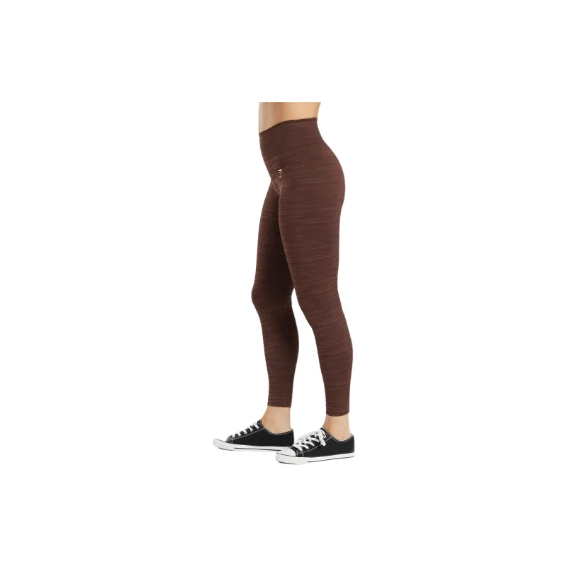 GYMSHARK ADAPT MARL Leggings Women's Cherry Brown-2