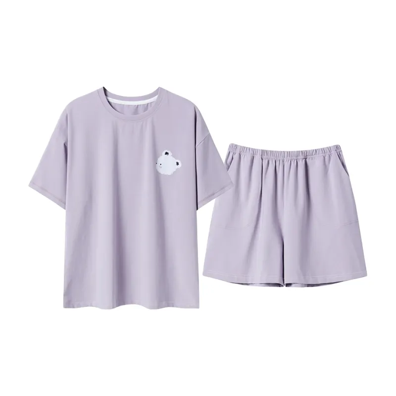 GOSO Pajama Set Women's Purple Shades-0