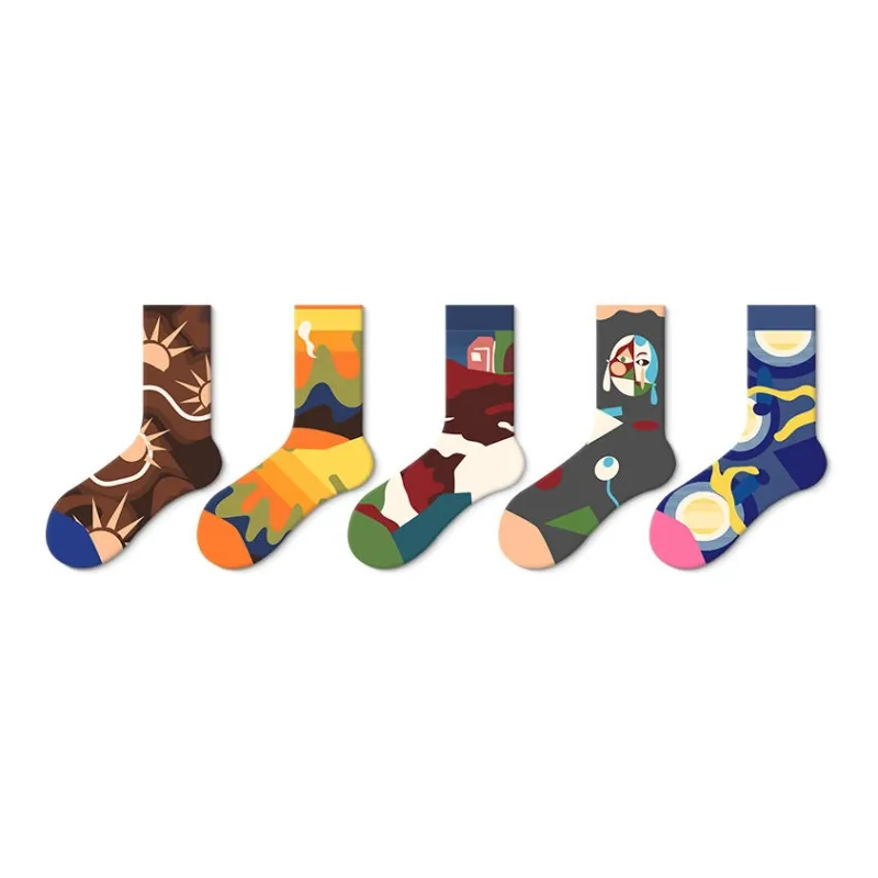 JKN Unisex Mid Calf Socks-9