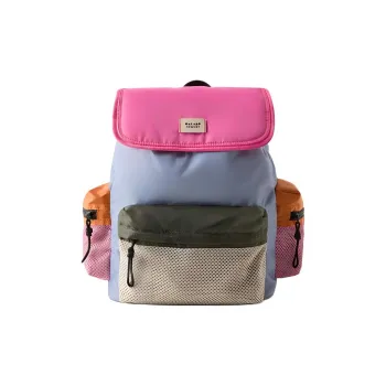 ZARA Polyester Backpack Regular Women's Pink & Blue