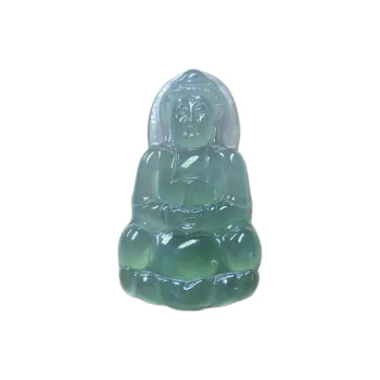 Bracelet Great Demon King Liu Yidao Ice Type Jadeite Guanyin Pendant Men's