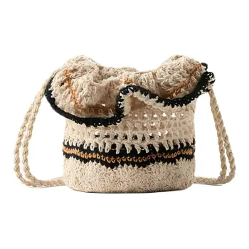 ZARA Polyester Bucket Bags Shoulder Bags Regular Women's