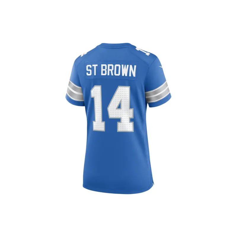Nike Amon Ra St. Brown Detroit Lions Women's Nike Nfl Game Football Jersey-1