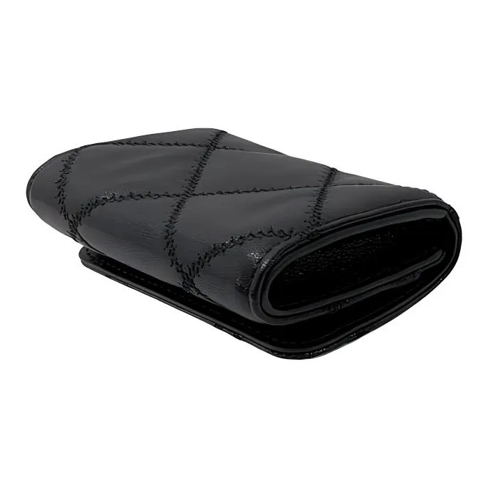 TORY BURCH Leather Card Holder Regular Unisex Black-3