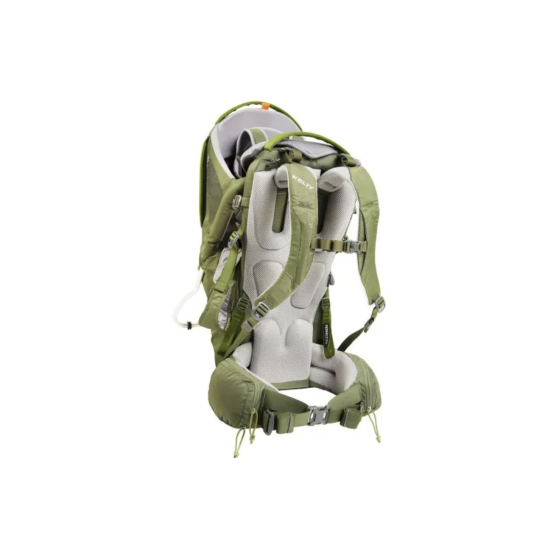 KELTY Polyester Blended With Nylon Outdoor Hiking Bag Backpacks Unisex Green-3
