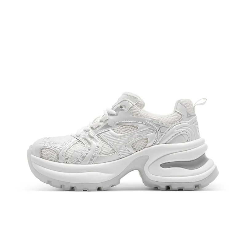 C°BANNER Low Top Chunky Sneakers Women's White-0