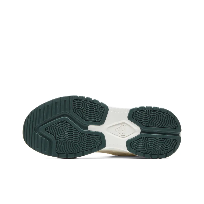 PEAK Shock Absorbing, Non Slip, Wear Resistant, Breathable And Lightweight Low Top Casual Shoes Men's Ecru Fruit Green-5