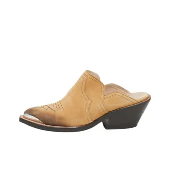 DOROTHEE SCHUMACHER Western 50mm Suede Mules