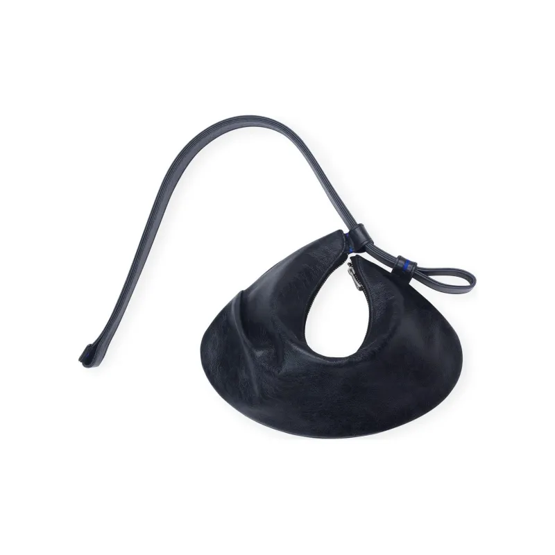 ADER ERROR Cow Leather Hobo Bag Shoulder Bag Regular Unisex Black-3