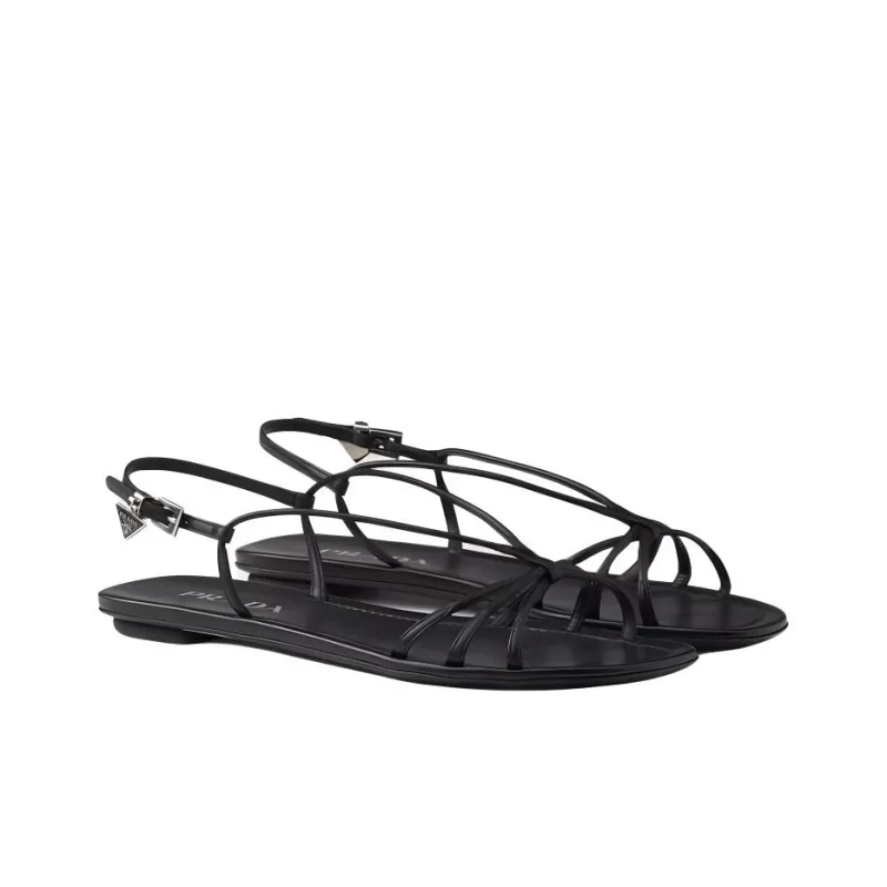 PRADA Strap Sandals Women's Black-2