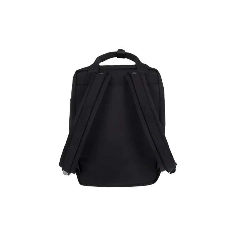 Doughnut Nylon Fabric Handbag, Laptop Bag, Backpack Regular Unisex Cool Black-4
