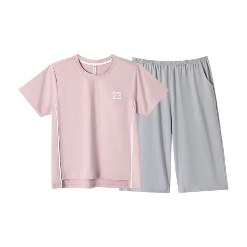 GOSO Pajama Set Women's Pink Shades