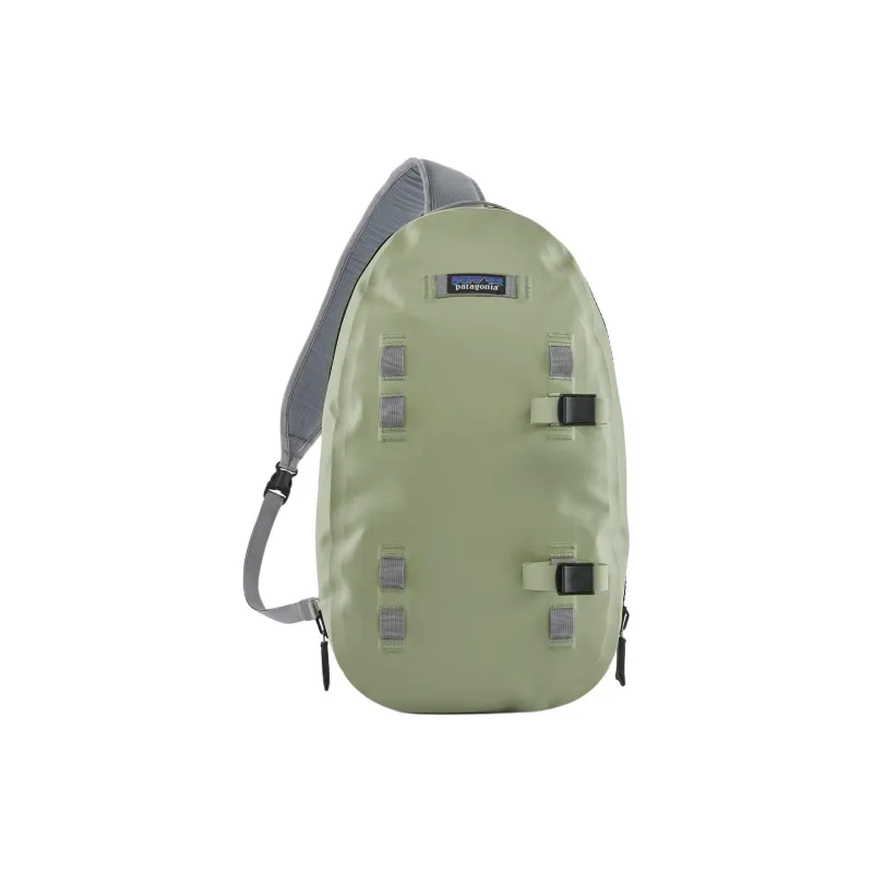 Patagonia Recycled Nylon Polyurethane Polyester TPU Crossbody Bag Shoulder Bag Unisex Sage Green-0