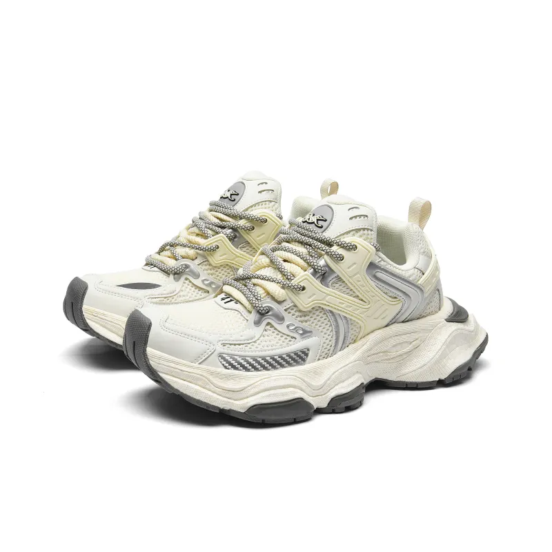 SNSK Dominant Collection Wear Resistant Breathable Height Increasing Low Top Chunky Sneakers Men's-2