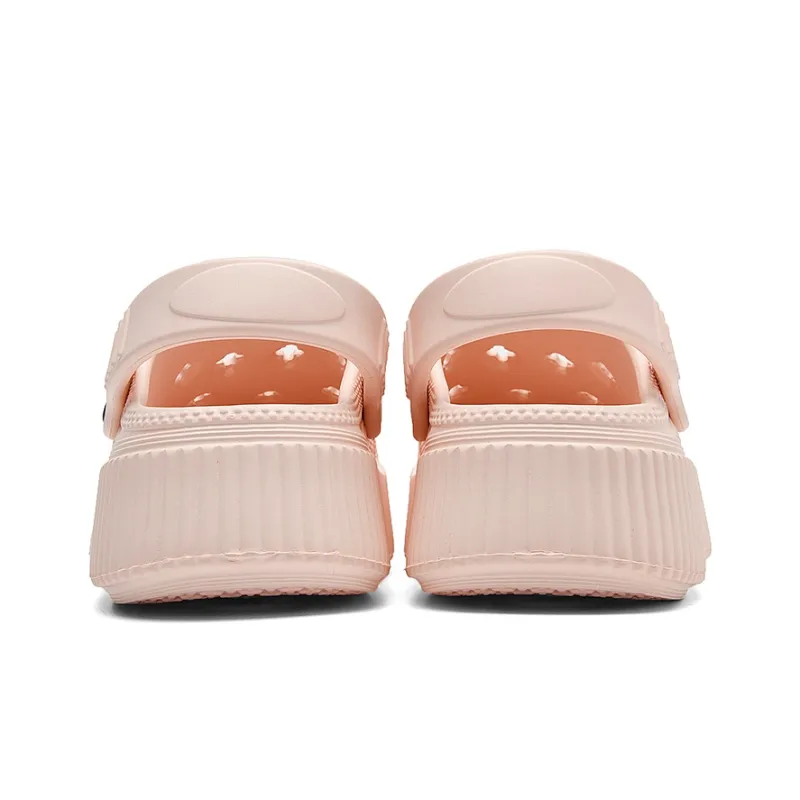 HLA Clogs Women's Squashy And Bouncy Feeling Platform Reversible Outerwear Seaside Slippers-13