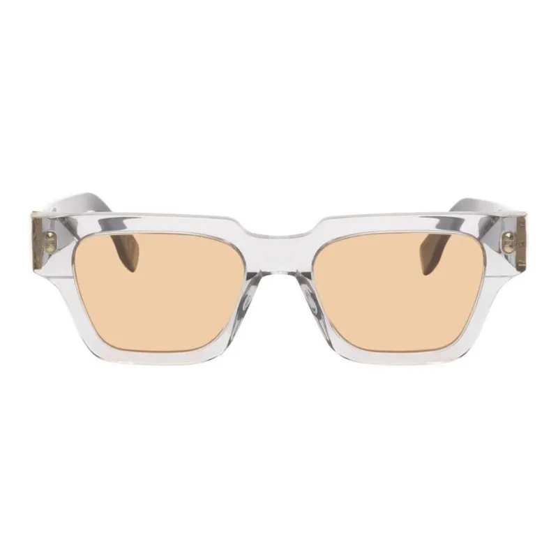 Retrosuperfuture Acetate Square Sunglasses Men's Transparent-0